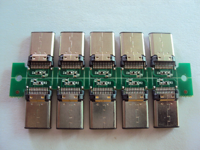 USB3.1 TYPE-C TO USB2.0 AM 带板不带电阻