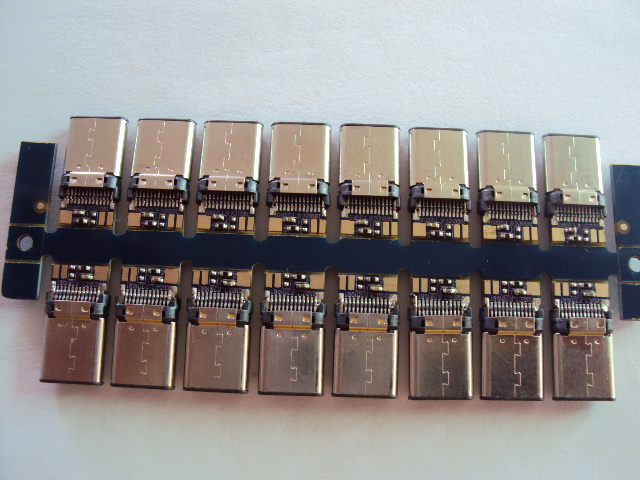 USB3.1 TYPE-C TO USB3.0 PCB带电阻。